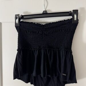 Hollister Black Crop Top